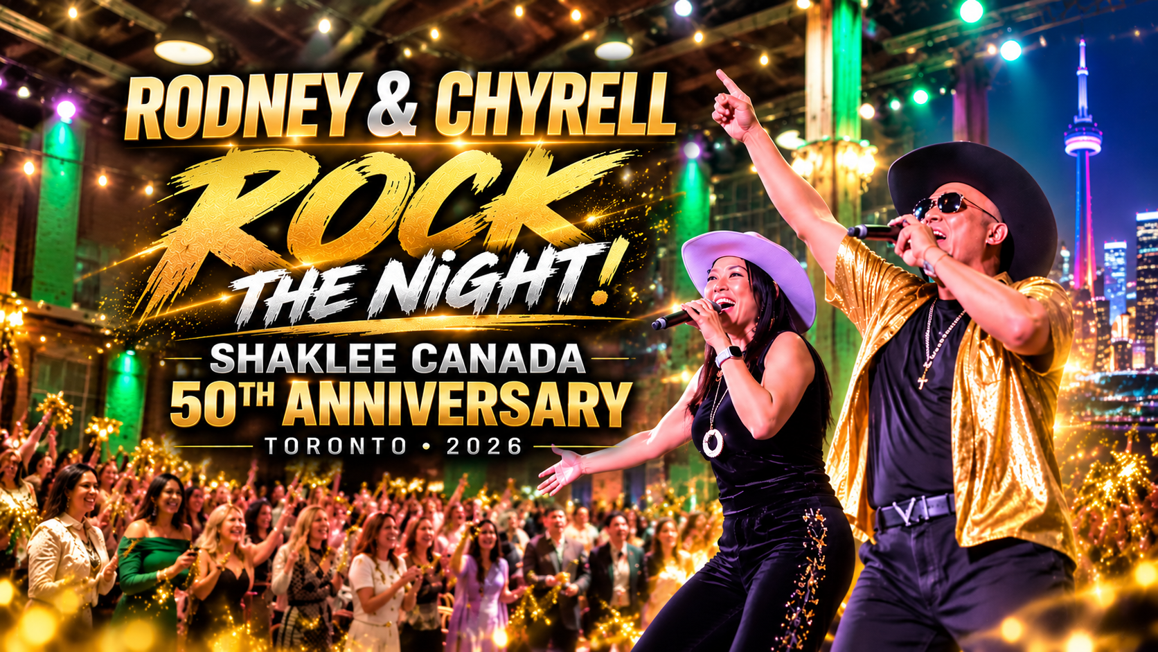 Rodney & Chyrell ROCK Shaklee Canada’s 50th Anniversary